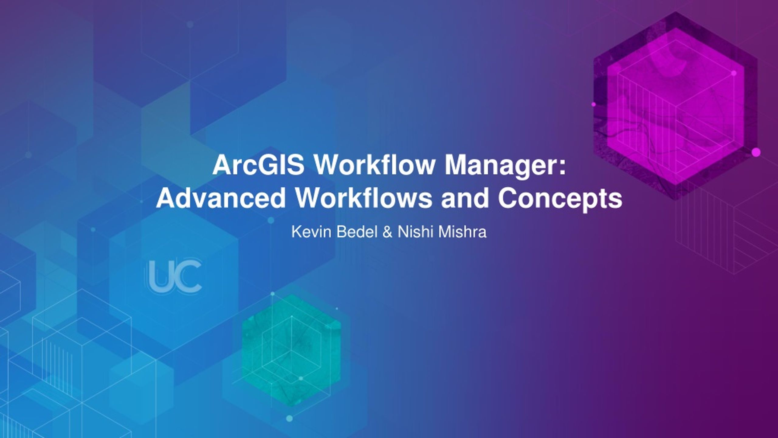 PPT - ArcGIS Workflow Manager: Advanced Workflows and Concepts ...