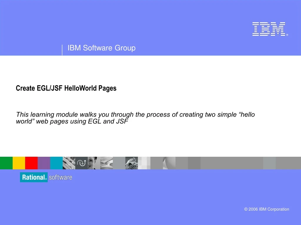 PPT - Create EGL/JSF HelloWorld Pages PowerPoint Presentation, free ...