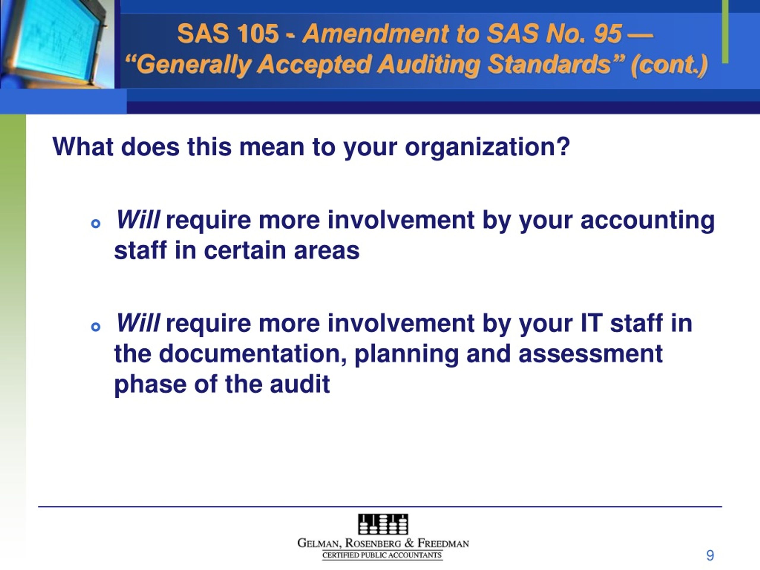 generally accepted auditing standards sas ssars ssaes