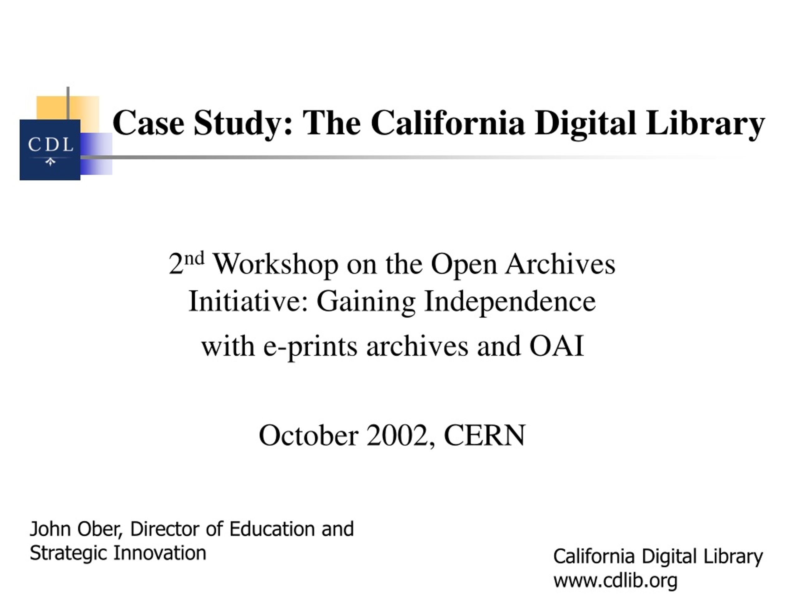 digital library case study