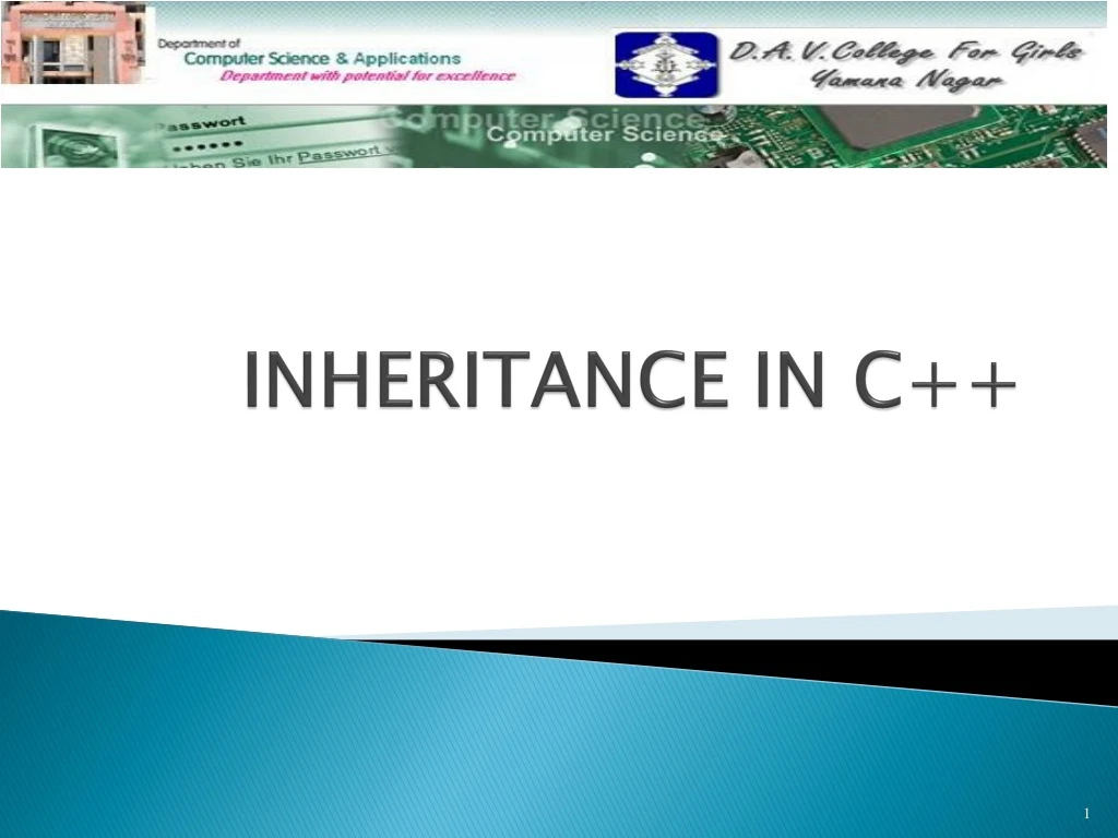 PPT - INHERITANCE IN C++ PowerPoint Presentation, free download - ID ...