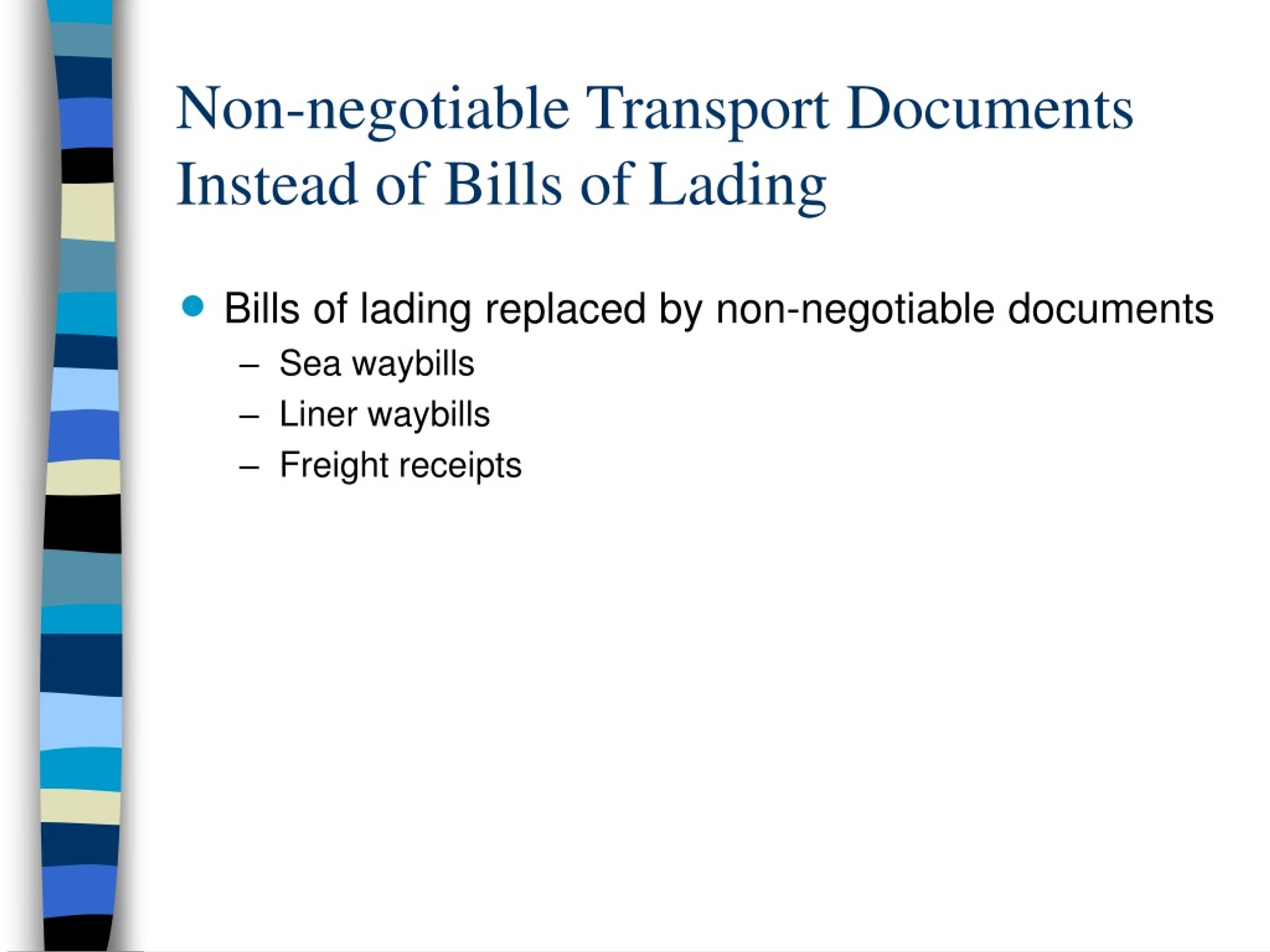 PPT INCOTERMS 2000 PowerPoint Presentation, free download ID9213449