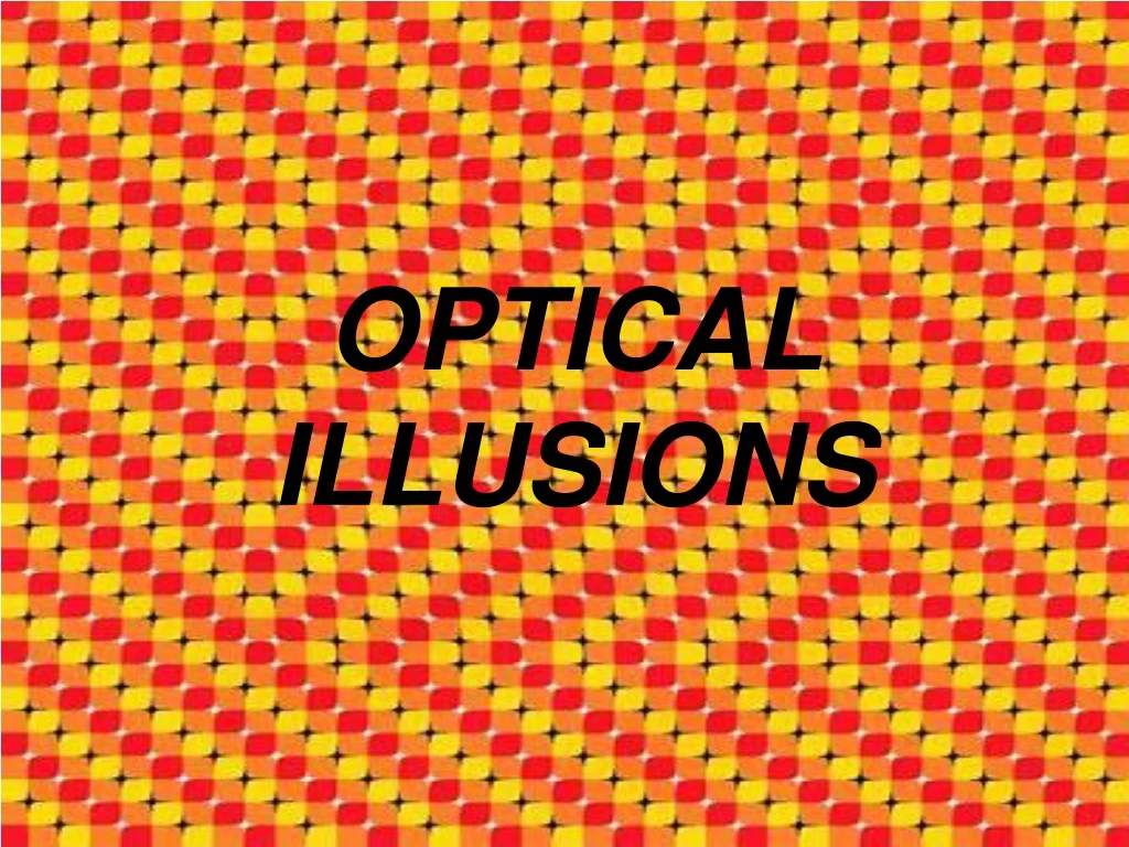 optical illusions n.