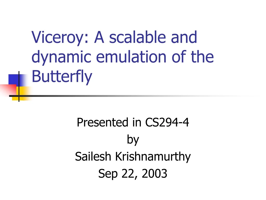 viceroy a scalable and dynamic emulation of the butterfly n.