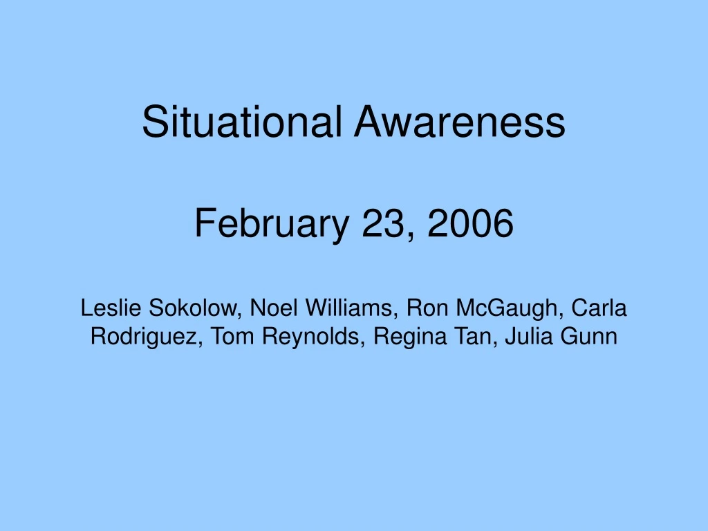 ppt-components-of-situational-awareness-powerpoint-presentation-free