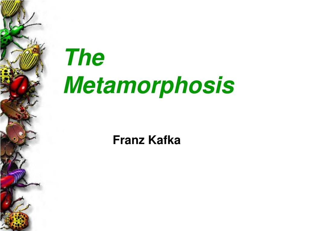 metamorphosis character analysis