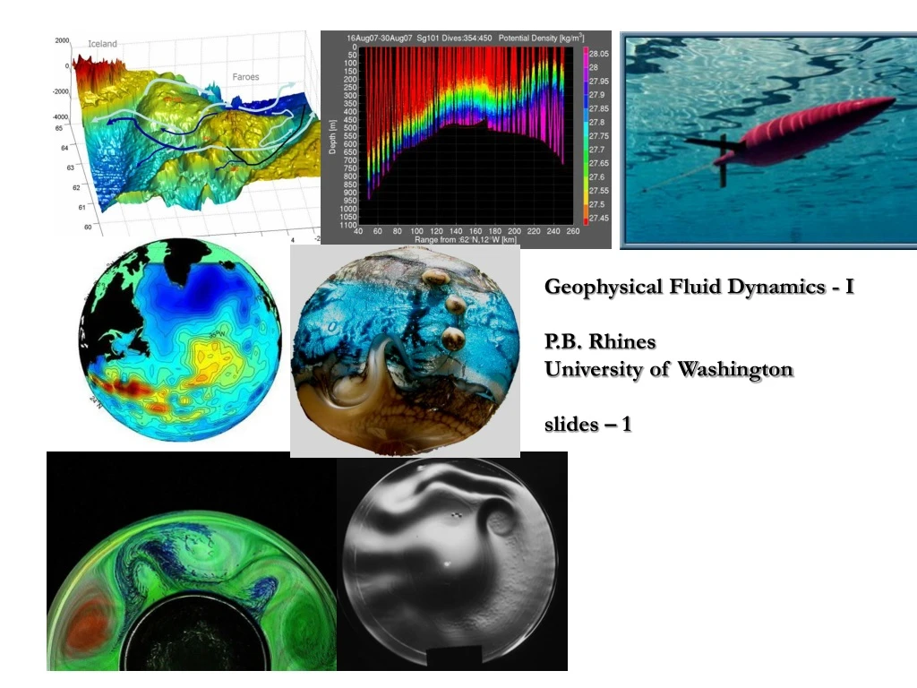 PPT - Geophysical Fluid Dynamics - I P.B. Rhines University Of ...