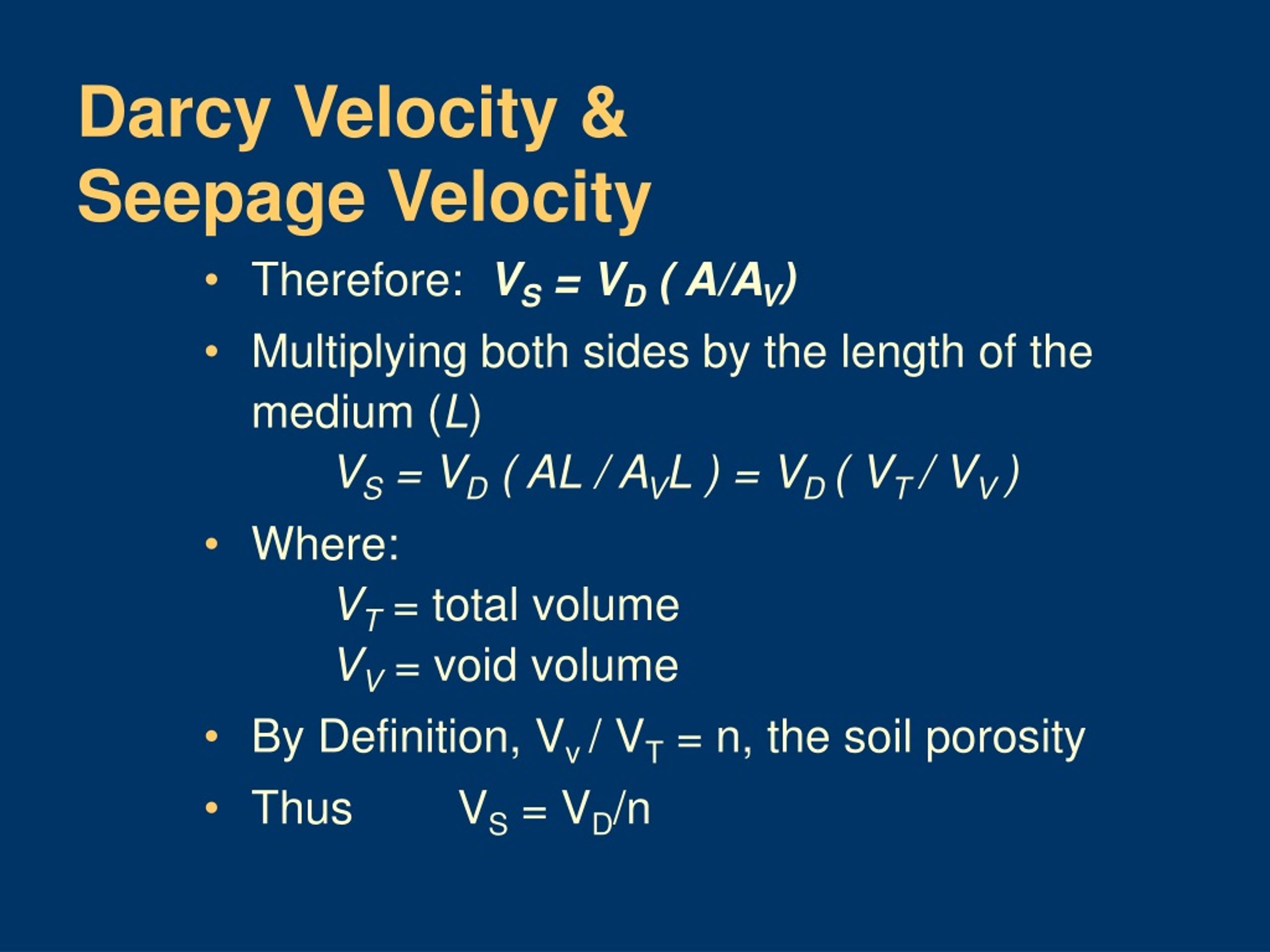 Ppt Darcys Law Powerpoint Presentation Free Download Id9216446 3875