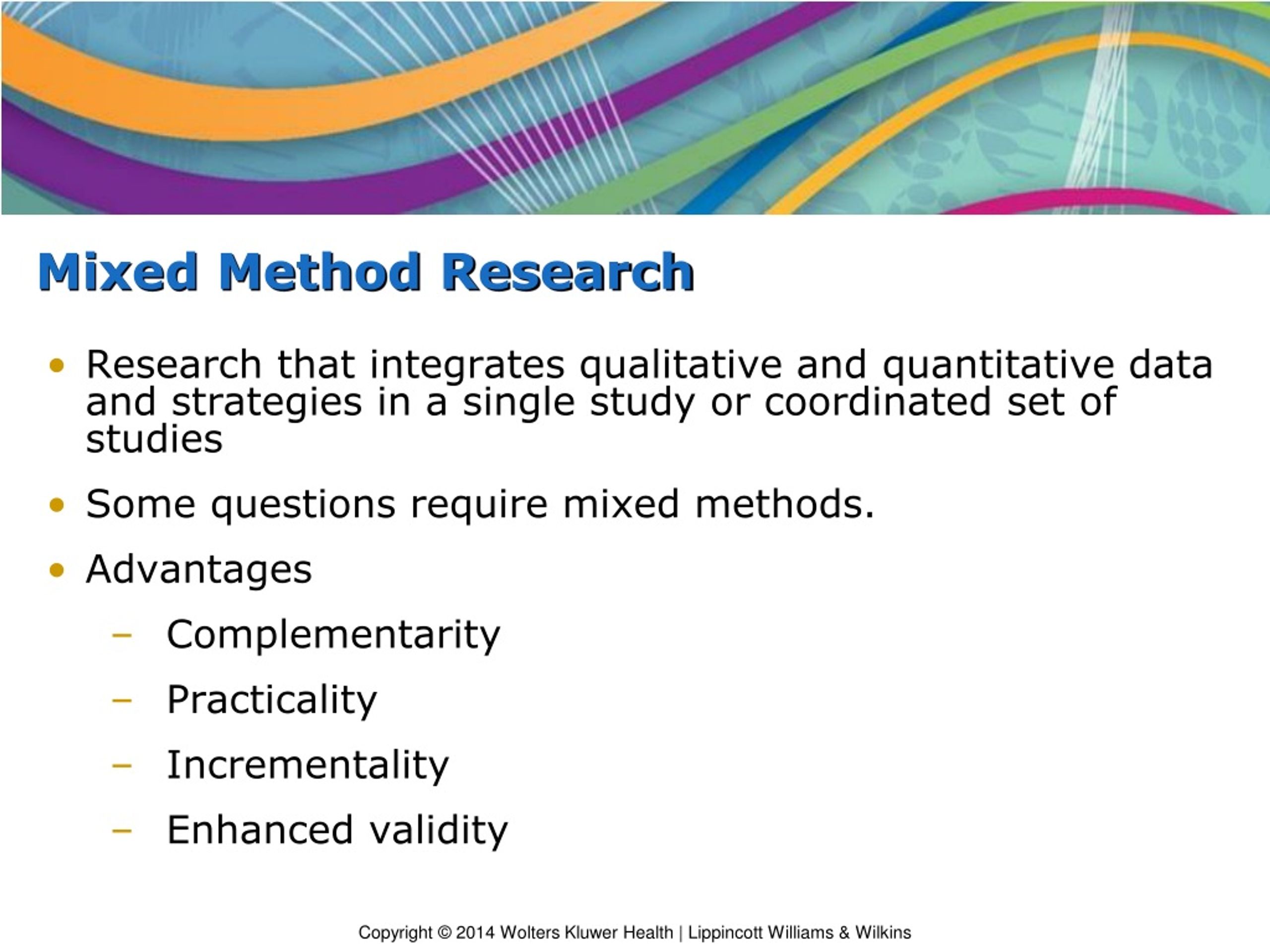 mixed methods research powerpoint presentation