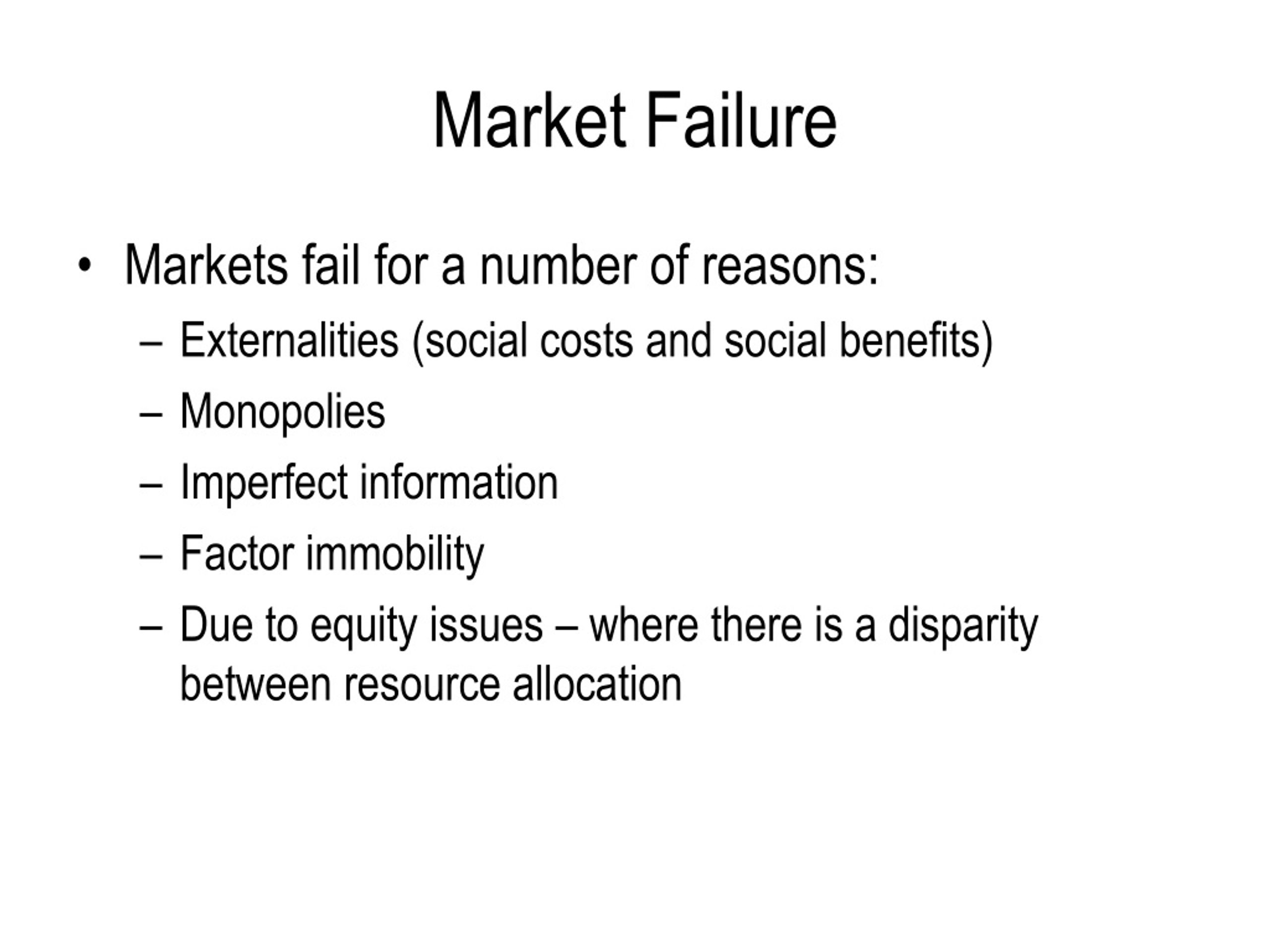 PPT - Government Intervention In The Market PowerPoint Presentation ...