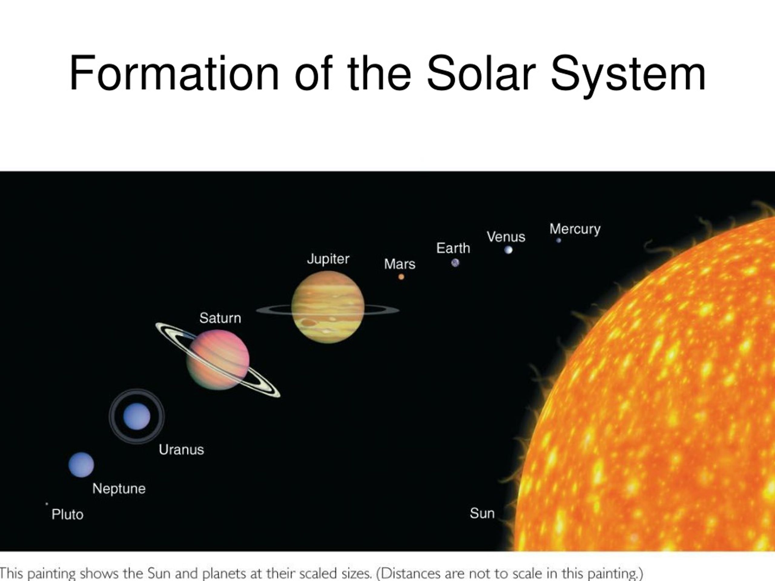 PPT - Formation of the Solar System PowerPoint Presentation, free ...