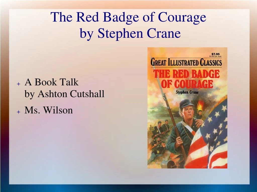 the red badge of courage by stephen crane n.