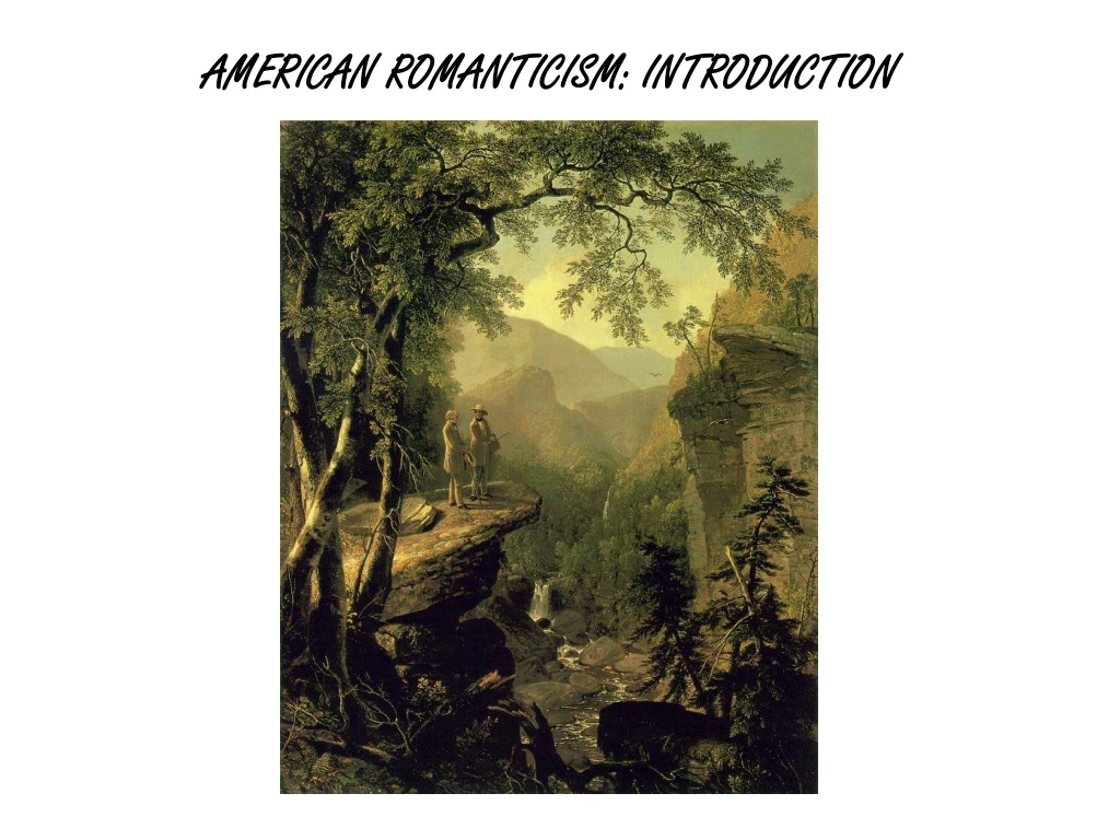 american romanticism essay topics