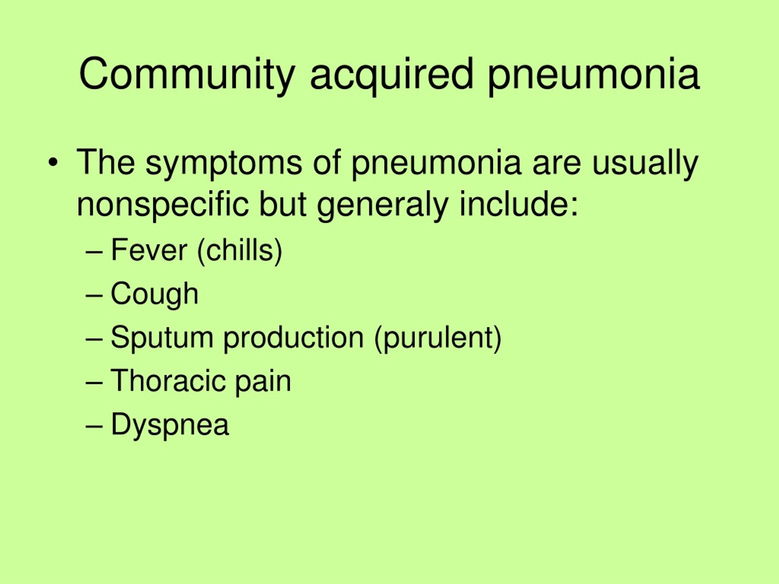 PPT - Pneumonia PowerPoint Presentation, free download - ID:9221283