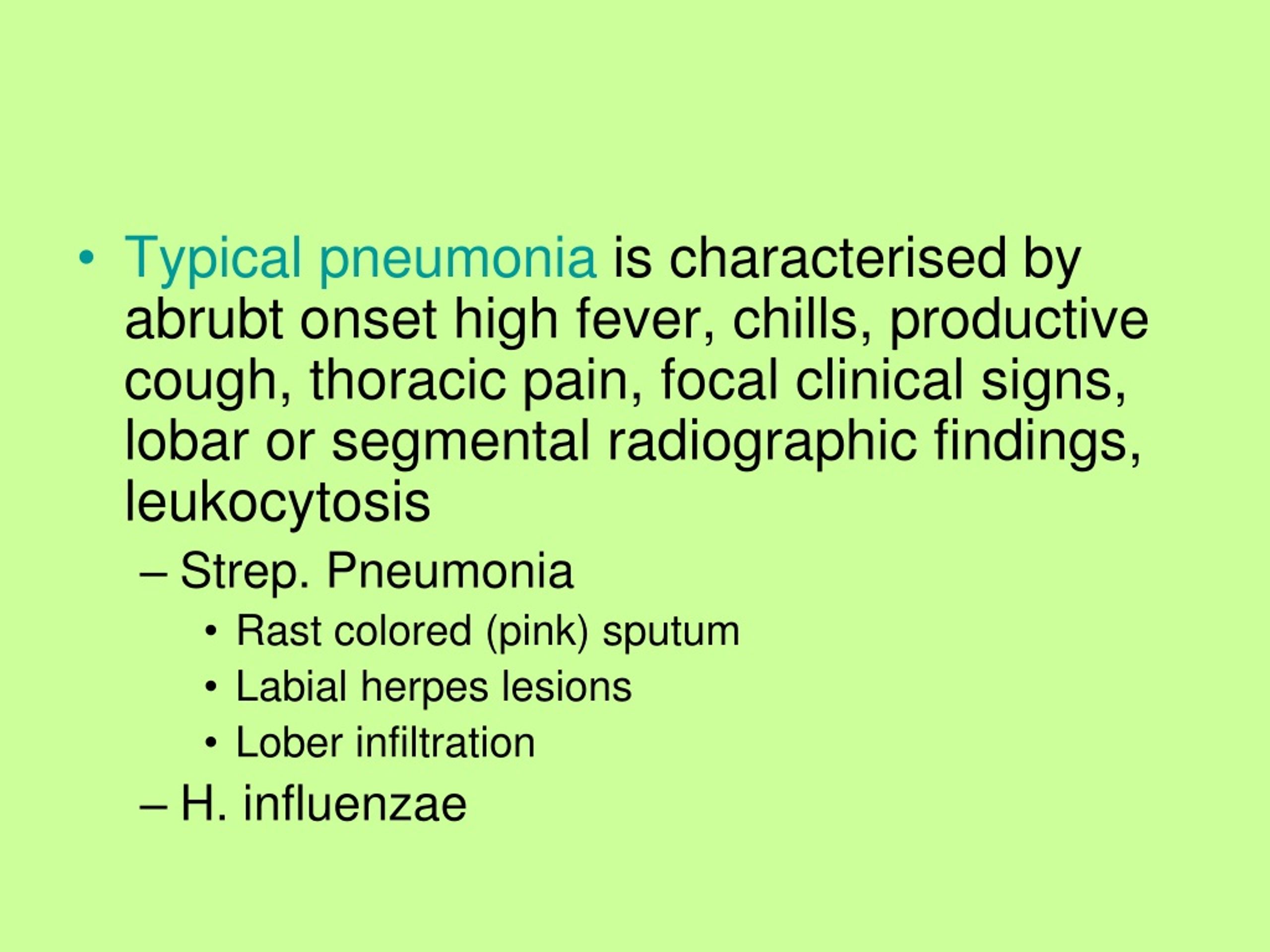 PPT - Pneumonia PowerPoint Presentation, free download - ID:9221283