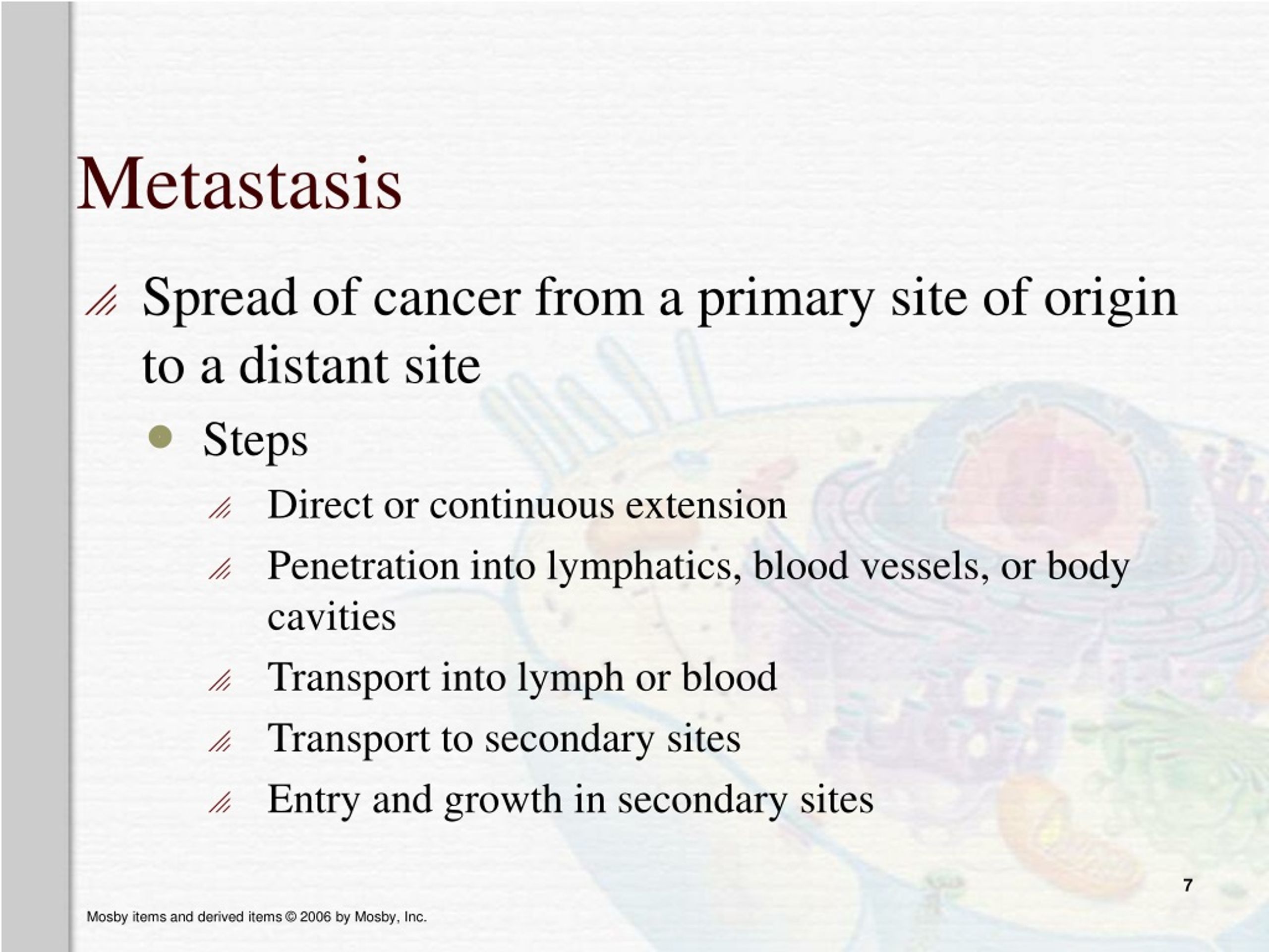 PPT - Tumor Invasion And Metastasis PowerPoint Presentation, Free ...