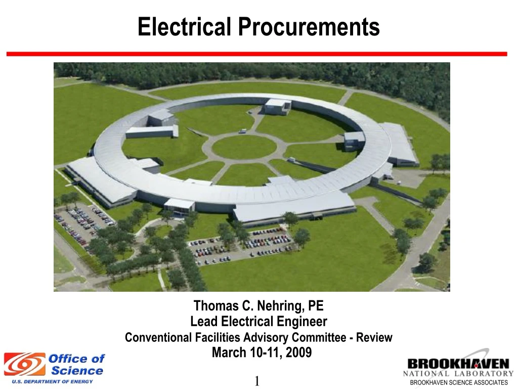 electrical procurements n.
