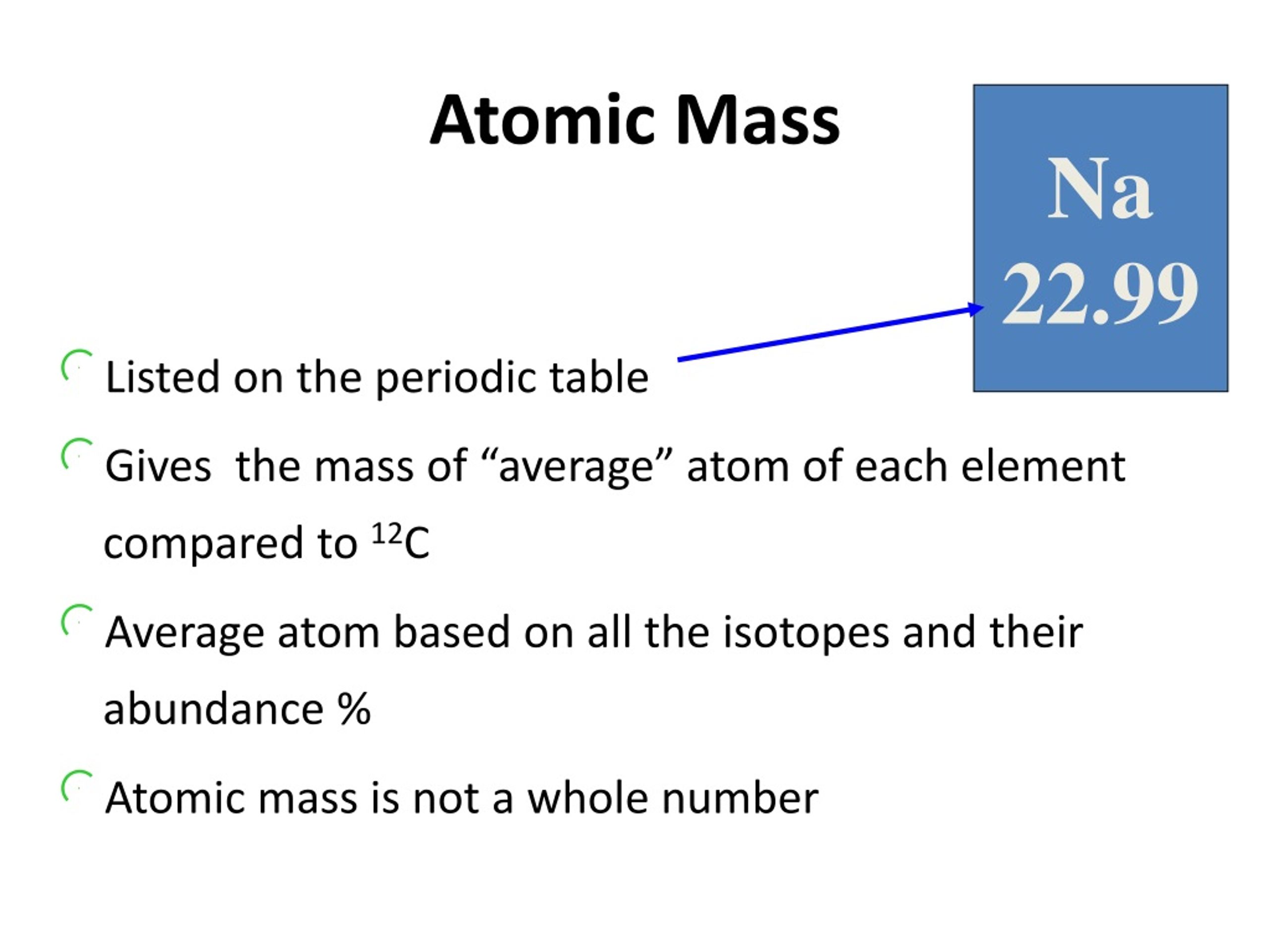 PPT - Average Atomic Mass PowerPoint Presentation, free download - ID ...