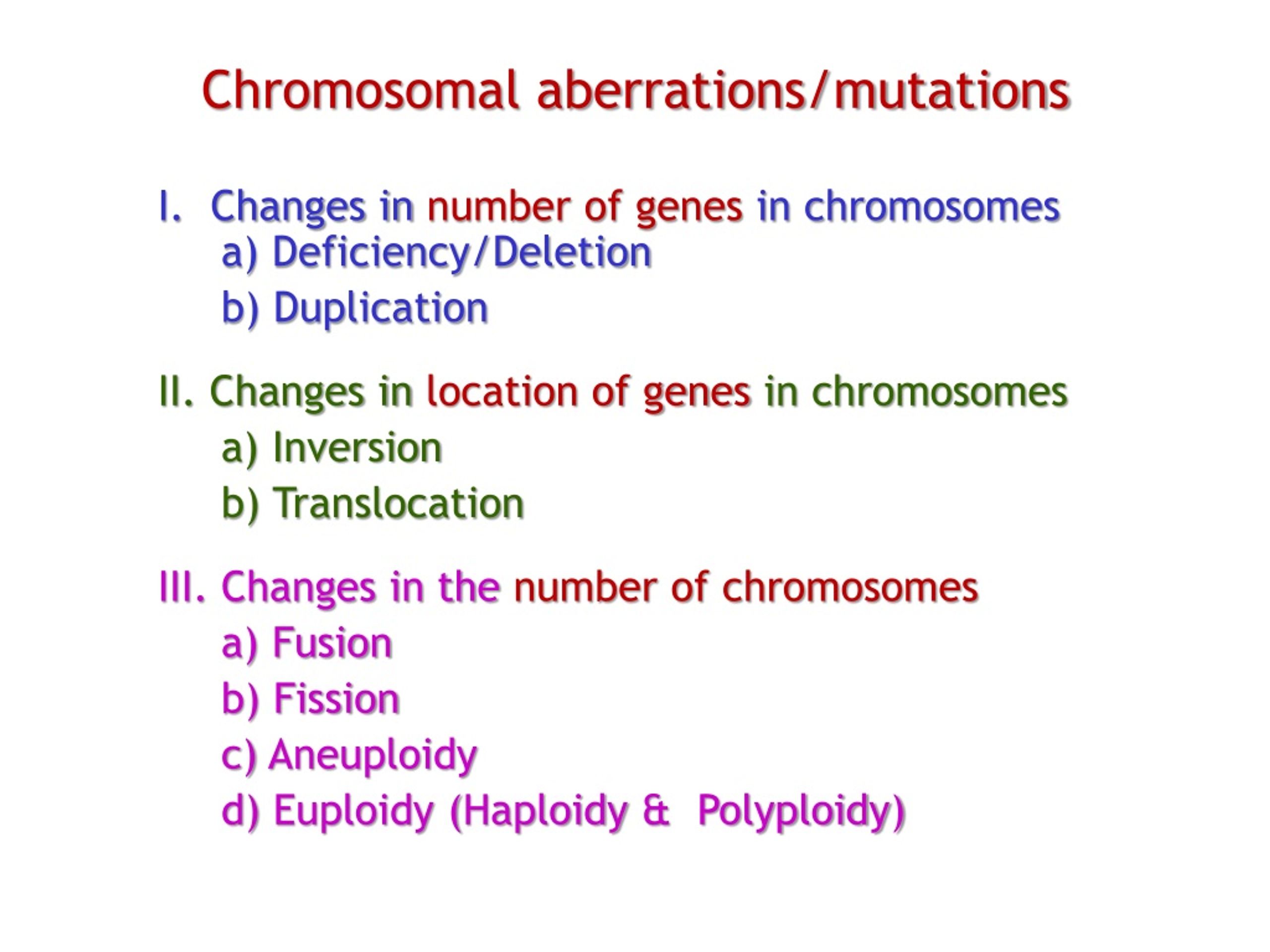 PPT - HUMAN CHROMOSOMAL ABERRATIONS & ITS IMPLICATIONS PowerPoint ...