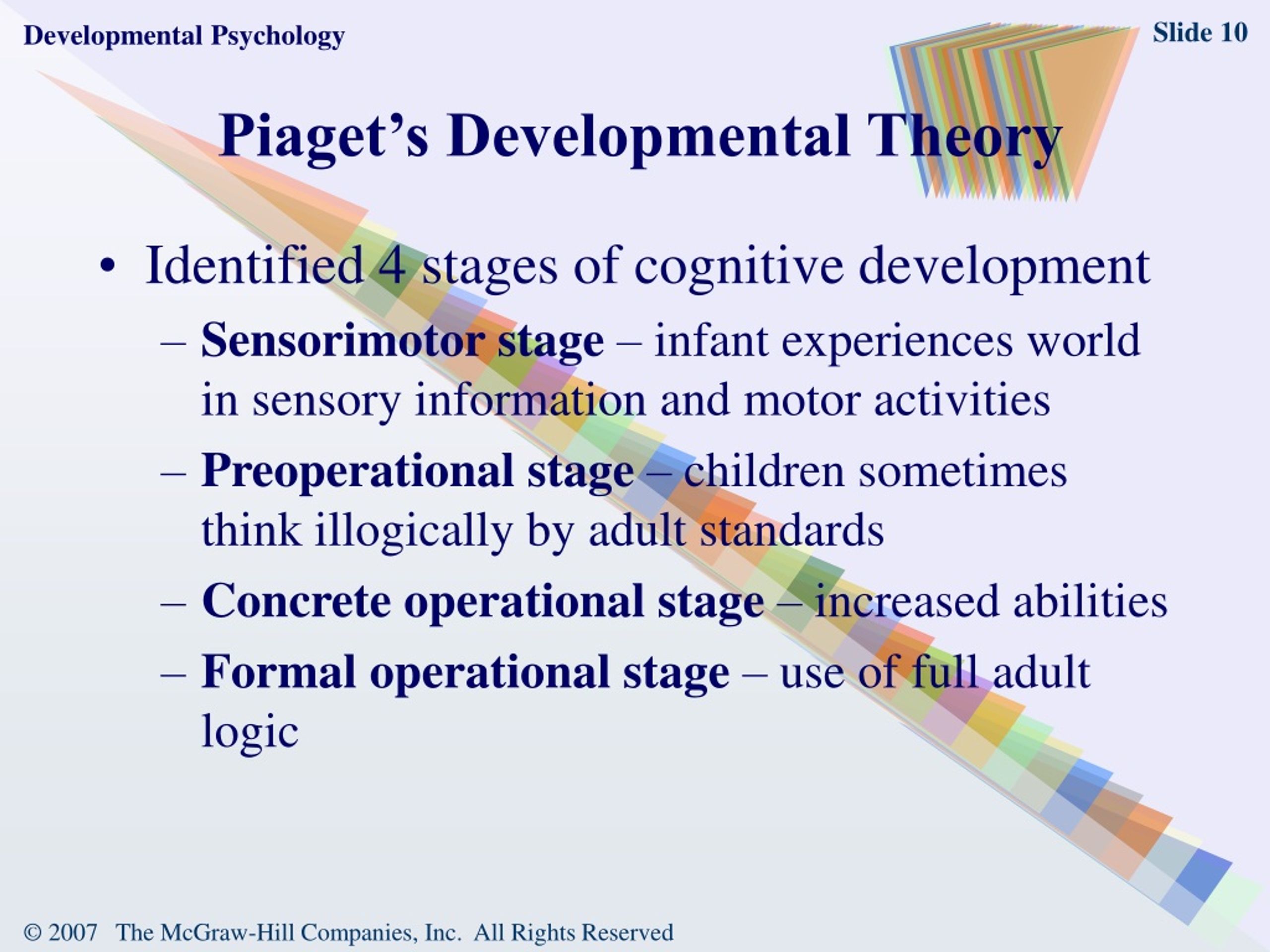 PPT - Developmental Psychology PowerPoint Presentation, free download ...