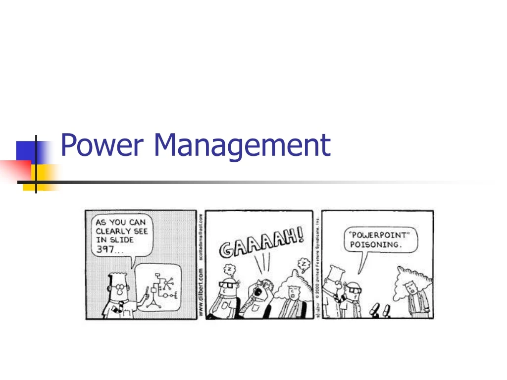 power management n.