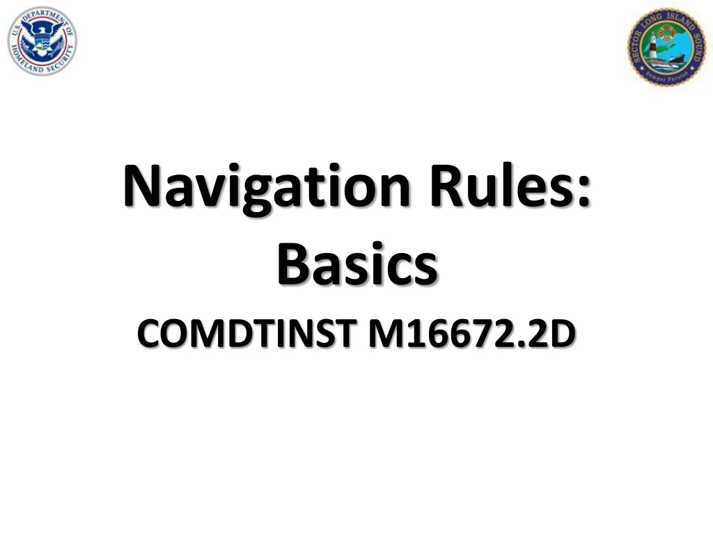 PPT Navigation Rules Basics PowerPoint Presentation, free download