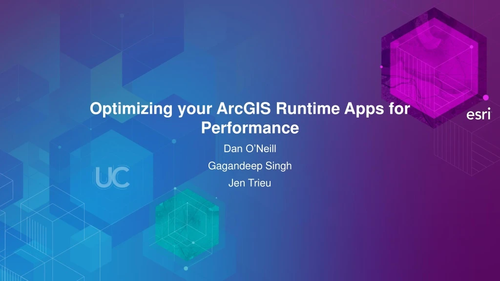 optimizing your arcgis runtime apps for performance n.
