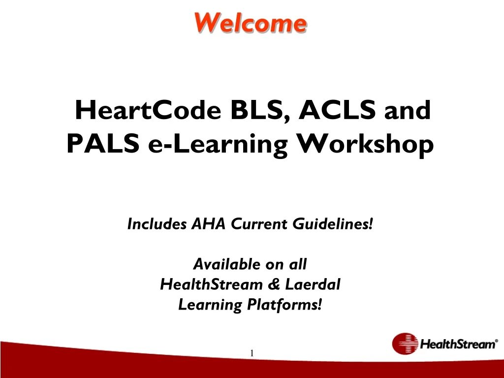 PPT - HeartCode e-Learning Workshop Agenda PowerPoint Presentation ...