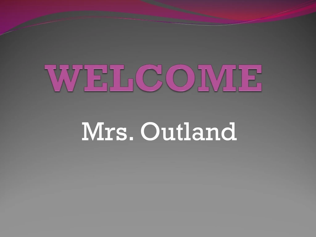 welcome n.