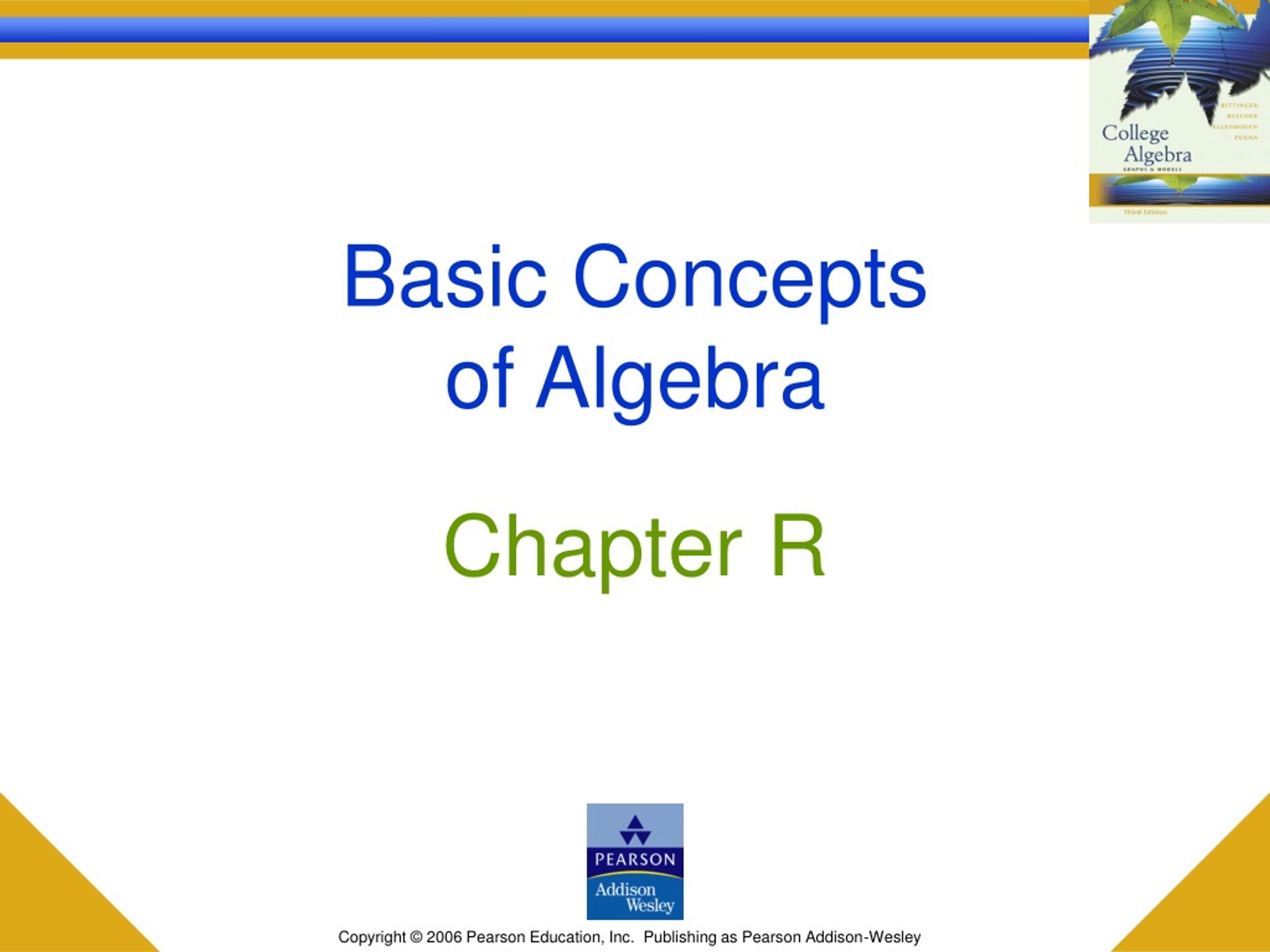 PPT - Basic Concepts of Algebra PowerPoint Presentation, free download ...