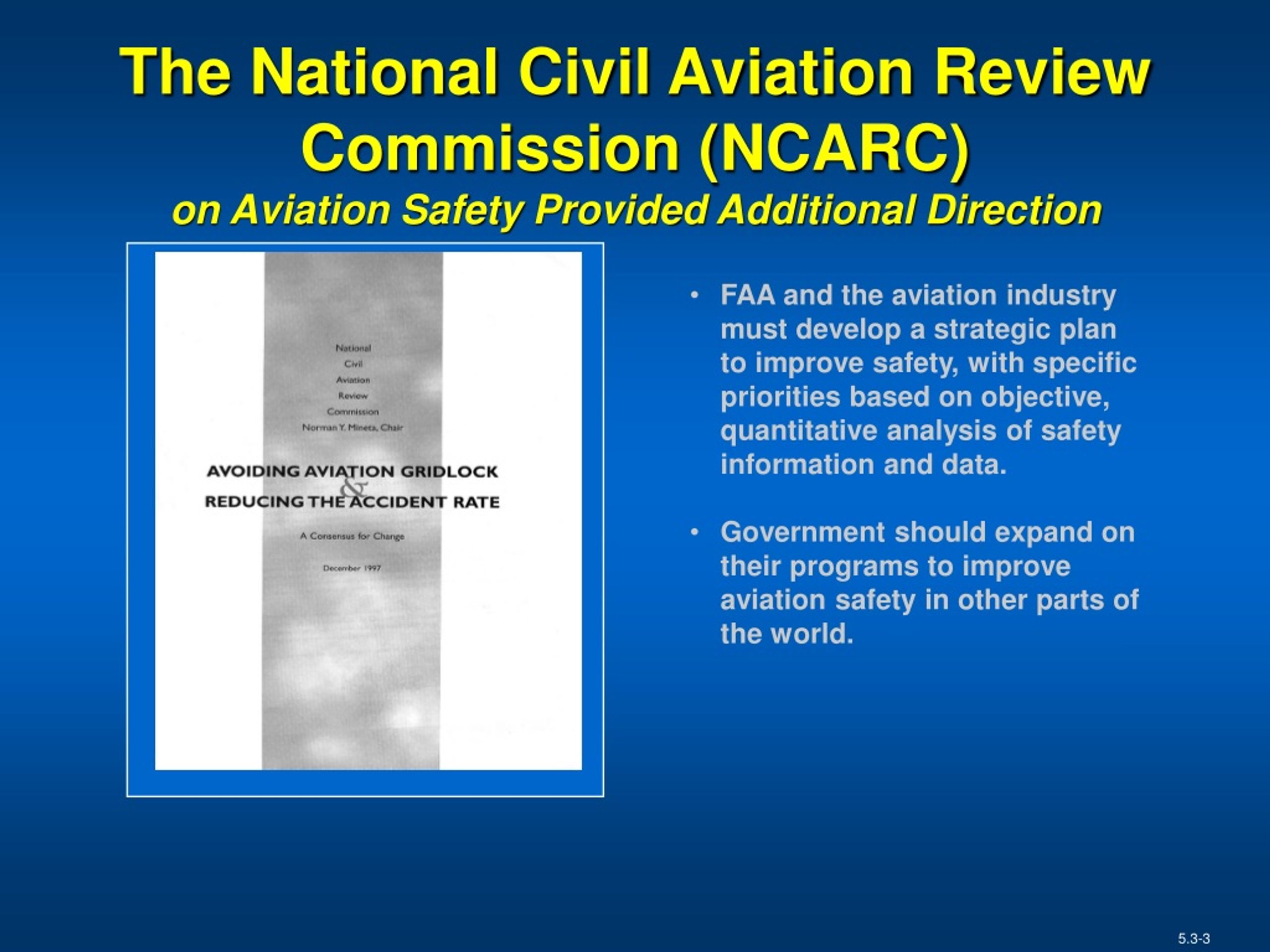 PPT - Commercial Aviation Safety Team (CAST) Process Overview ...