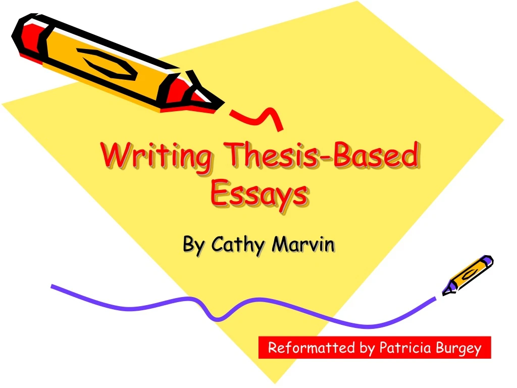 writing thesis based essays n.