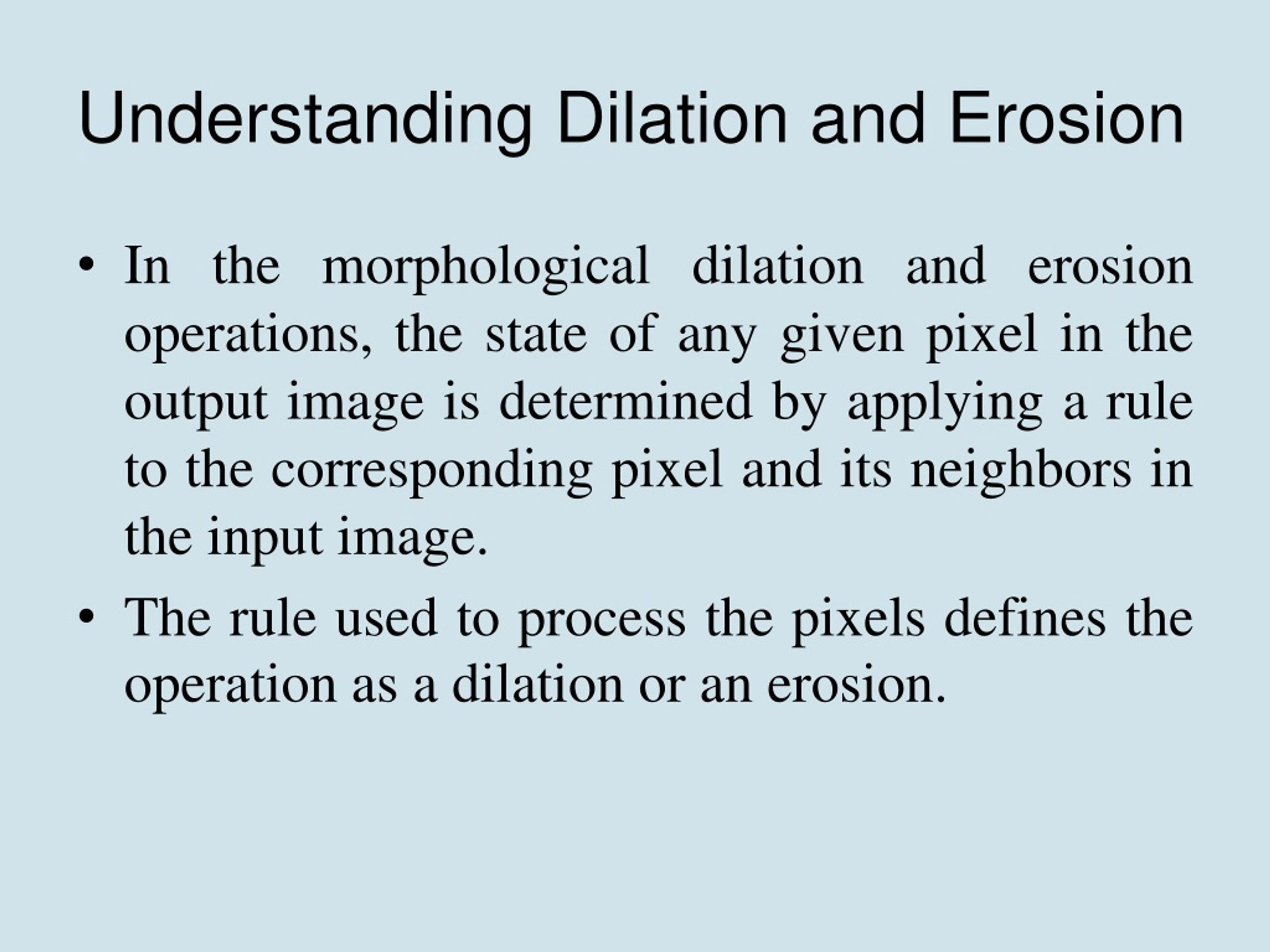 PPT - Morphological Operations PowerPoint Presentation, Free Download ...