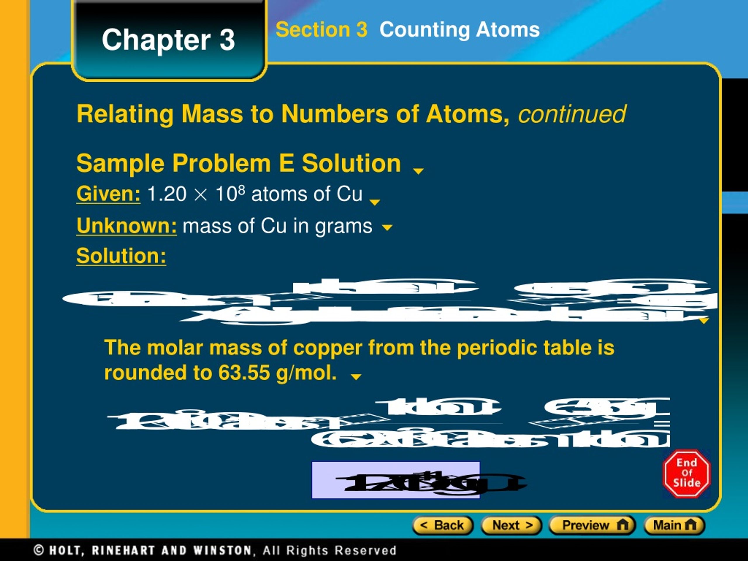 PPT - Section 3 Counting Atoms PowerPoint Presentation, Free Download ...