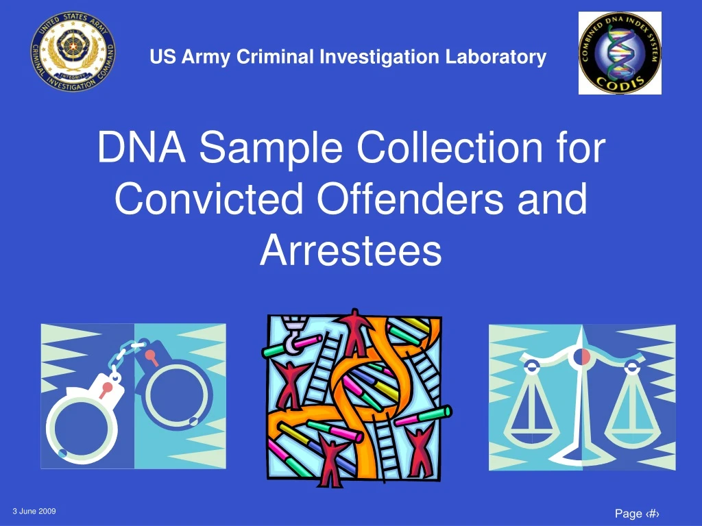 PPT - DNA Sample Collection For Convicted Offenders And Arrestees ...