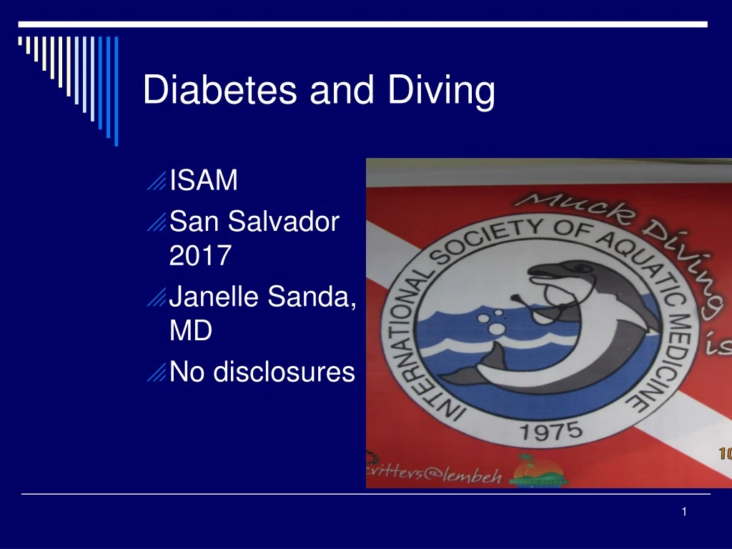 diabetes and diving n.