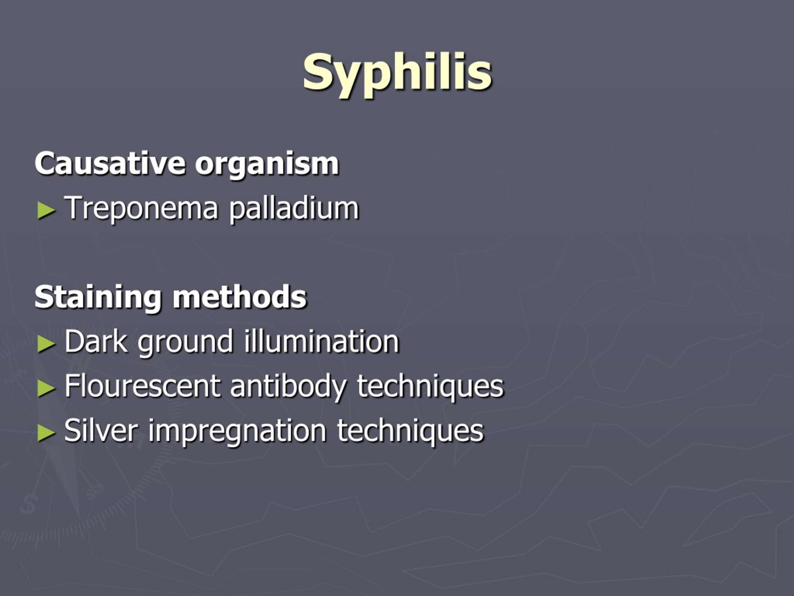 powerpoint presentation on syphilis