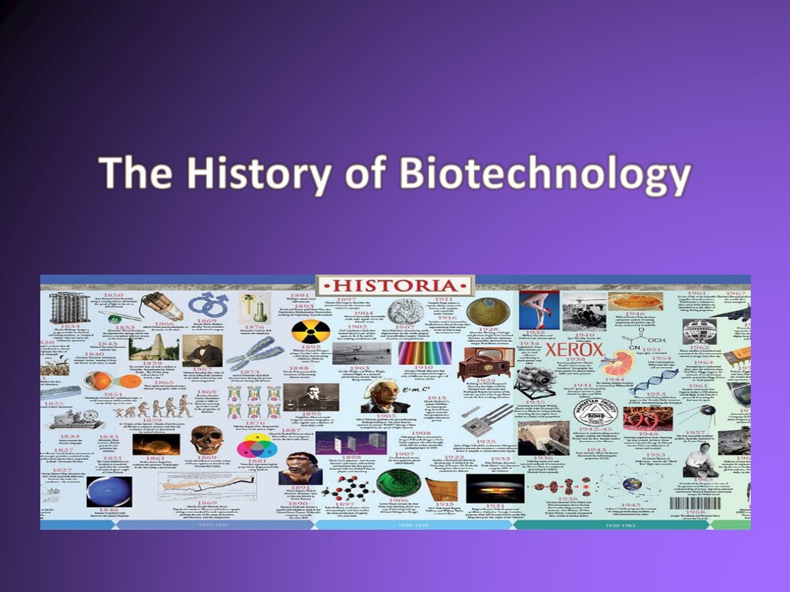 PPT The History of Biotechnology PowerPoint Presentation, free