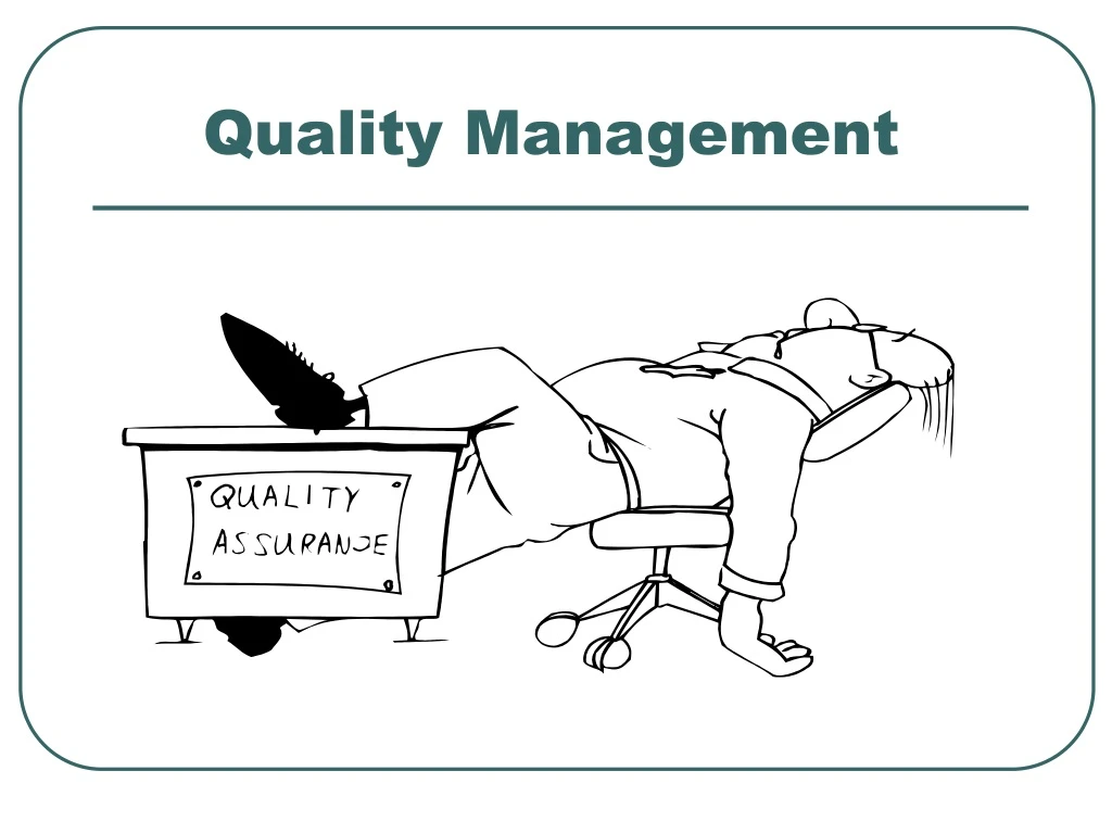 quality management n.