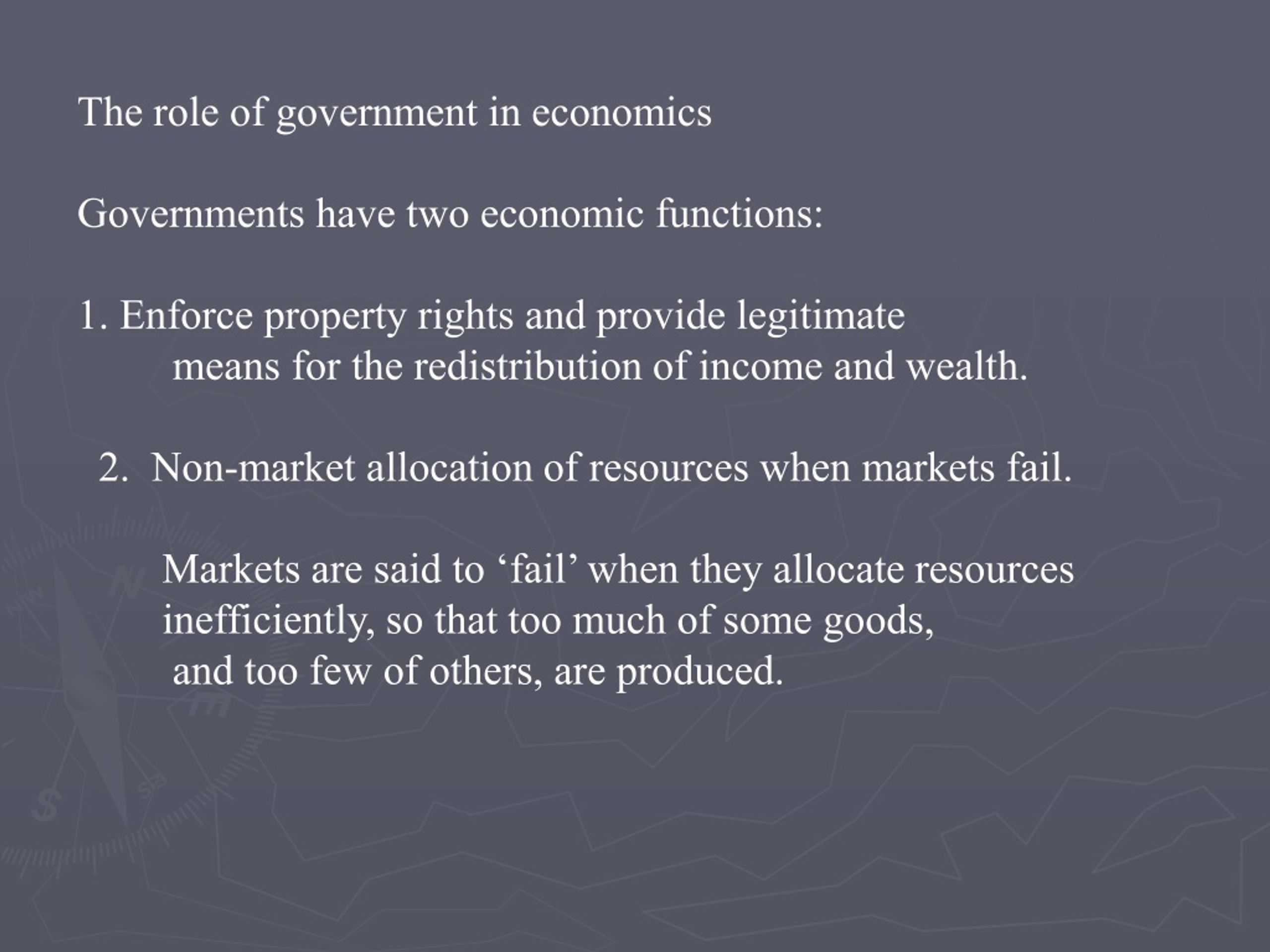 ppt-the-role-of-government-in-economics-governments-have-two-economic