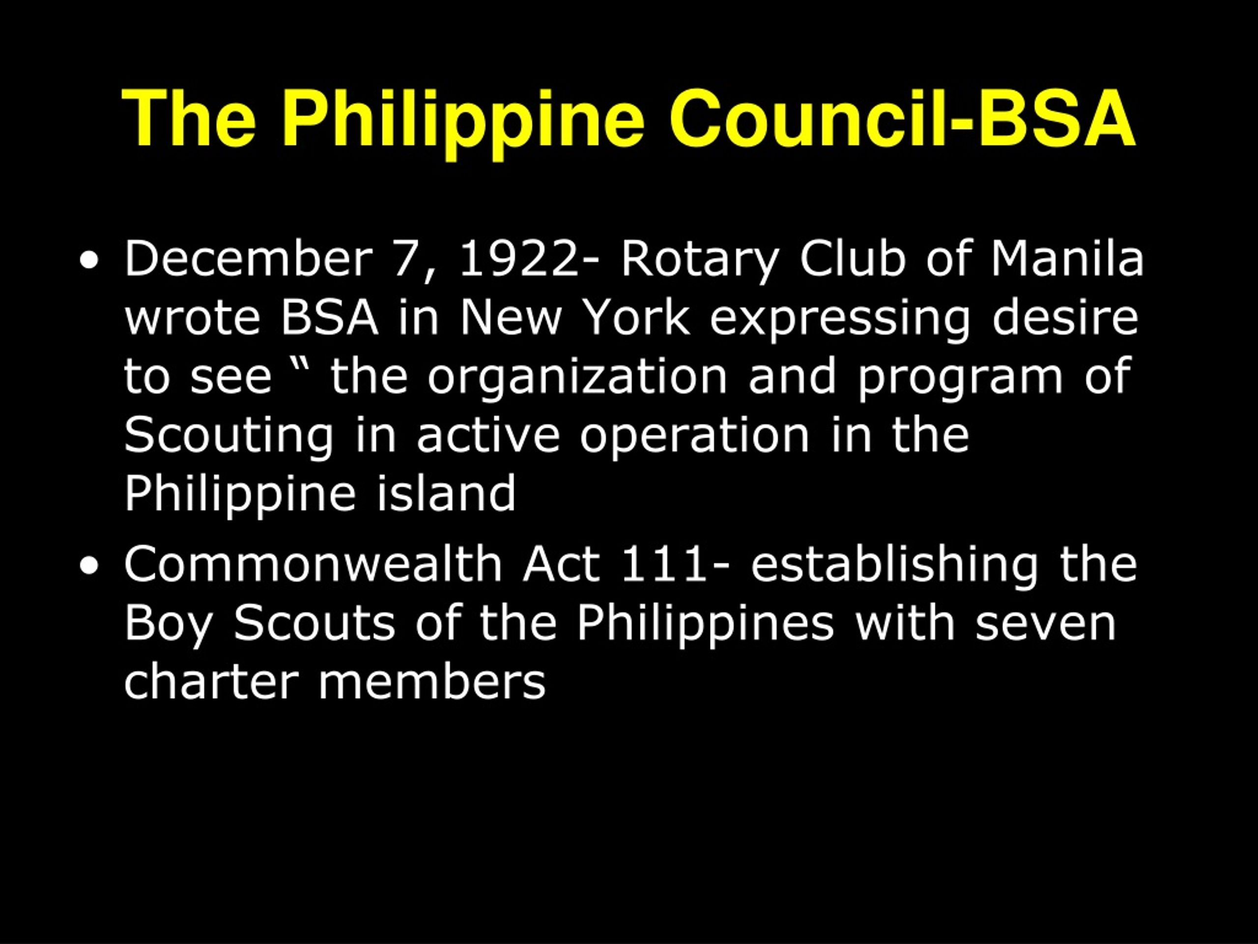 PPT - Brief History Of Scouting: PowerPoint Presentation, Free Download ...