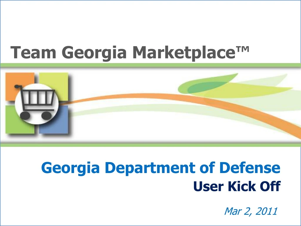 PPT Georgia Department Of Defense PowerPoint Presentation Free 