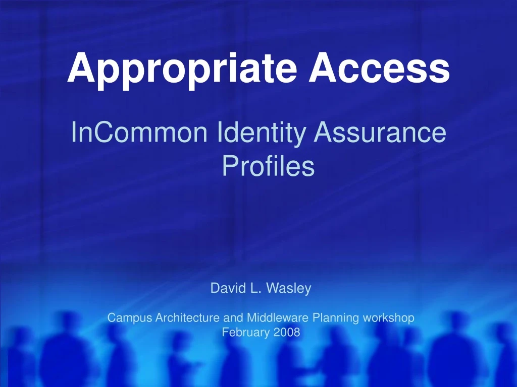 appropriate access n.