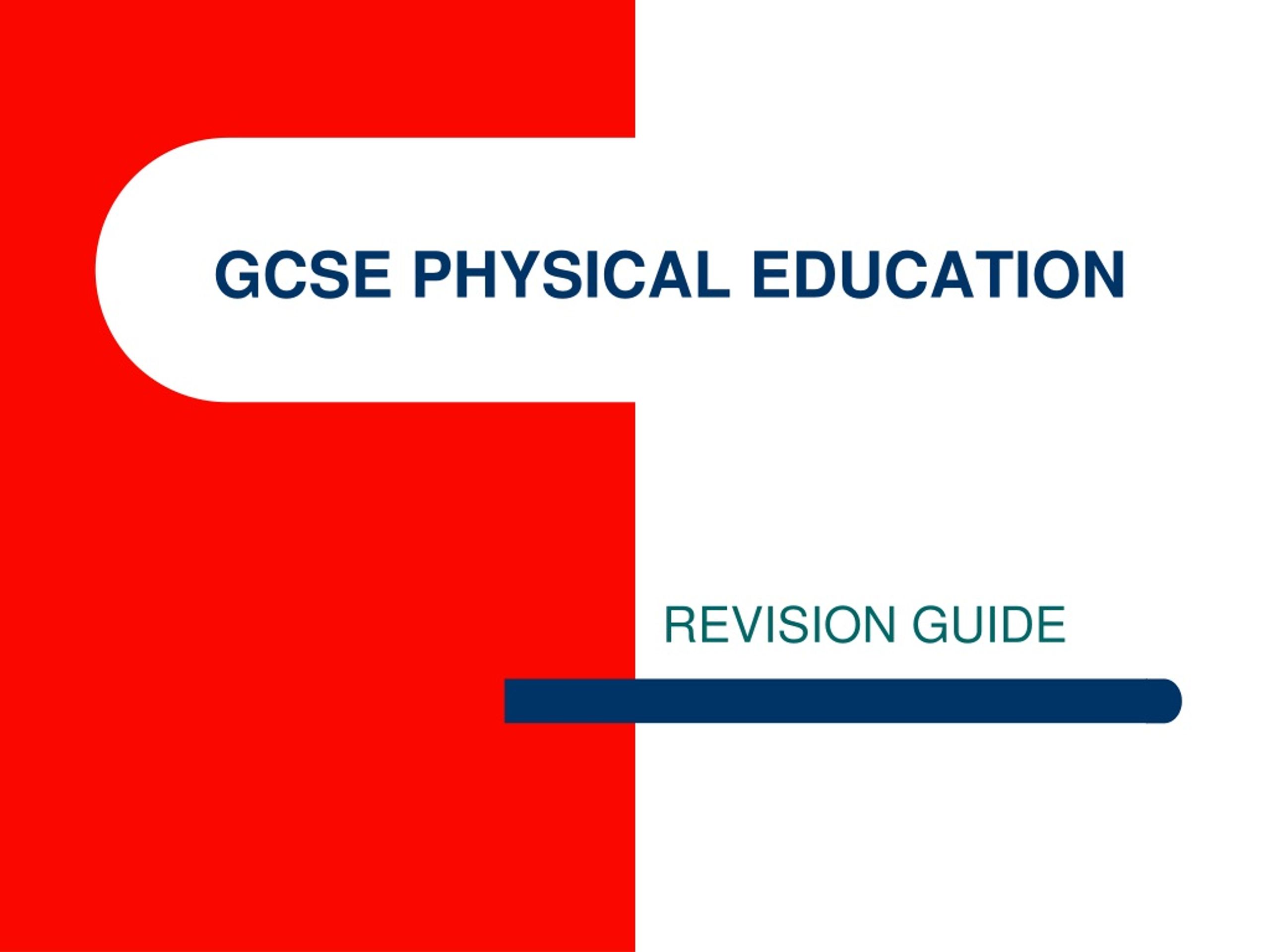 PPT - GCSE PHYSICAL EDUCATION PowerPoint Presentation, Free Download ...