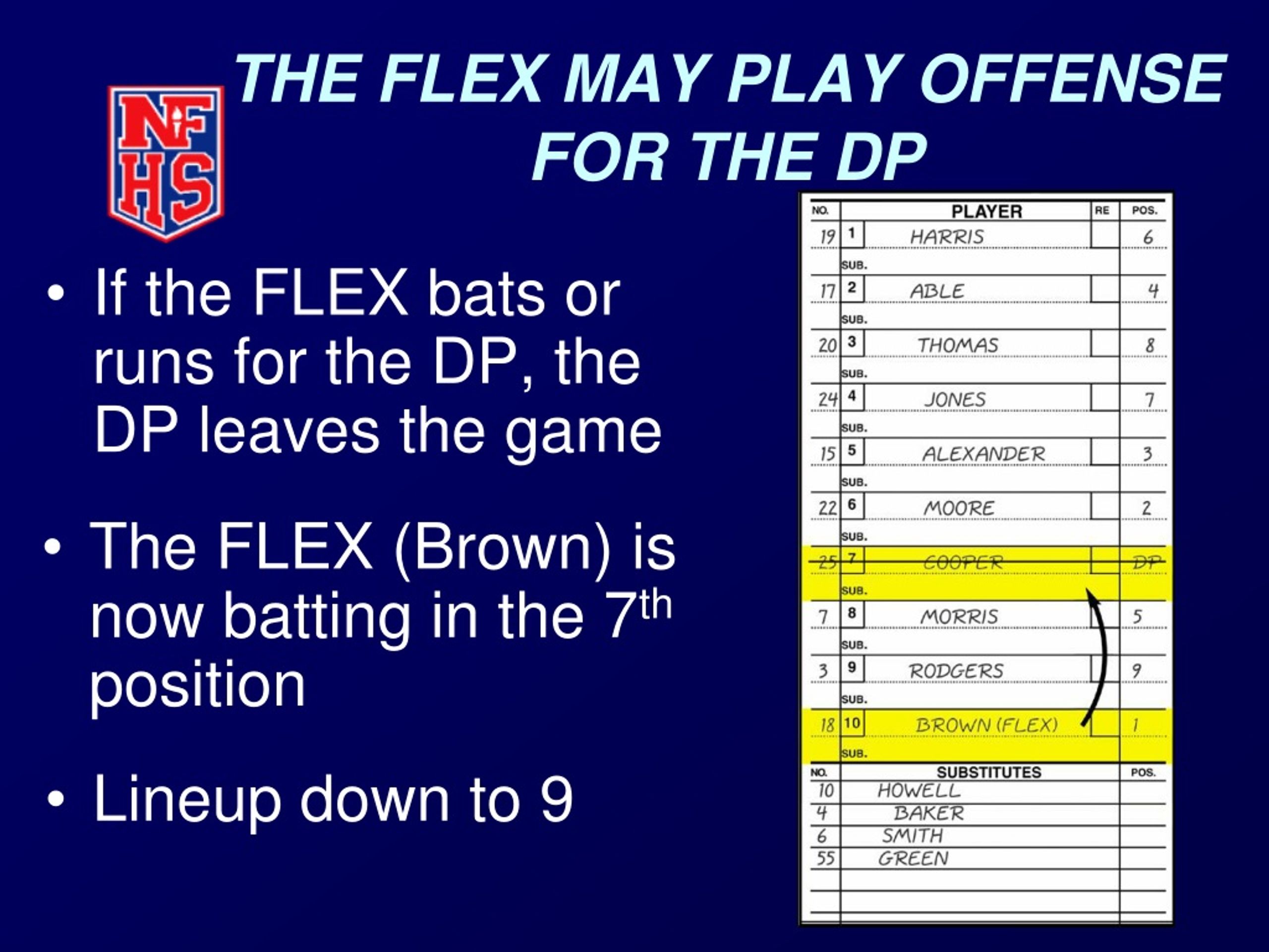 Flex Offense #1 