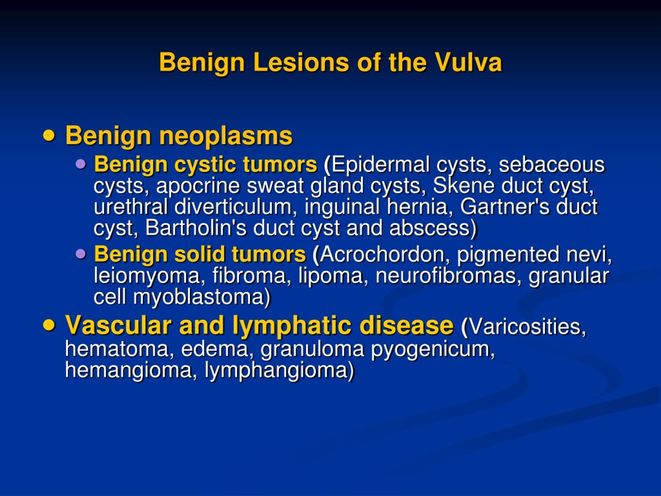 Ppt Benign Disorders Of The Vulva Powerpoint Presentation Free Download Id9242206 5526