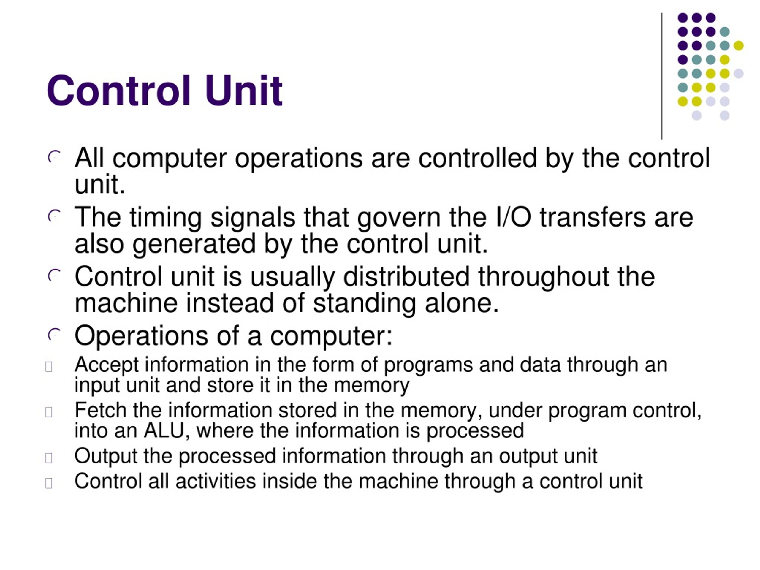 PPT Functional Units PowerPoint Presentation, free download ID9243041