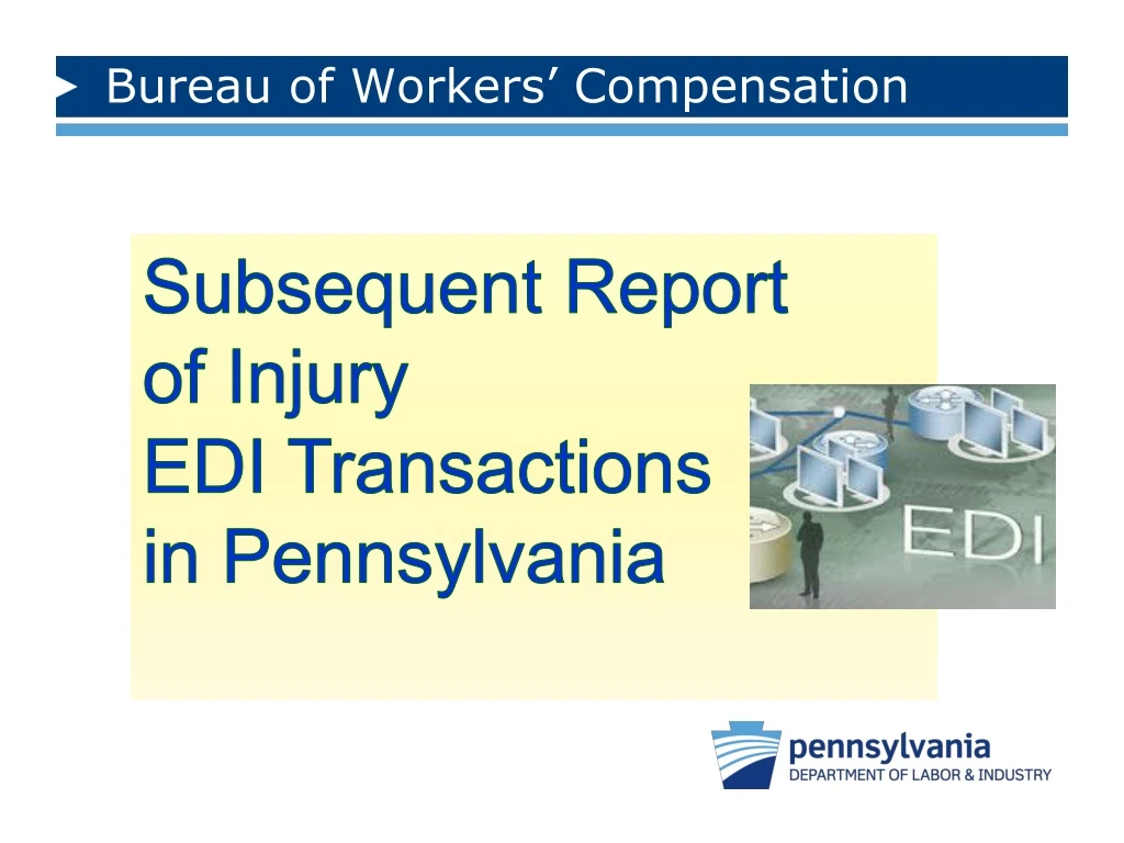 PPT Bureau of Workers' Compensation PowerPoint Presentation, free