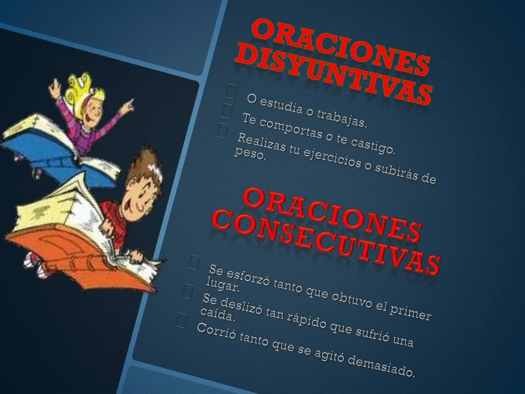 PPT - ORACIONES DISYUNTIVAS Y CONSECUTIVAS PowerPoint Presentation ...