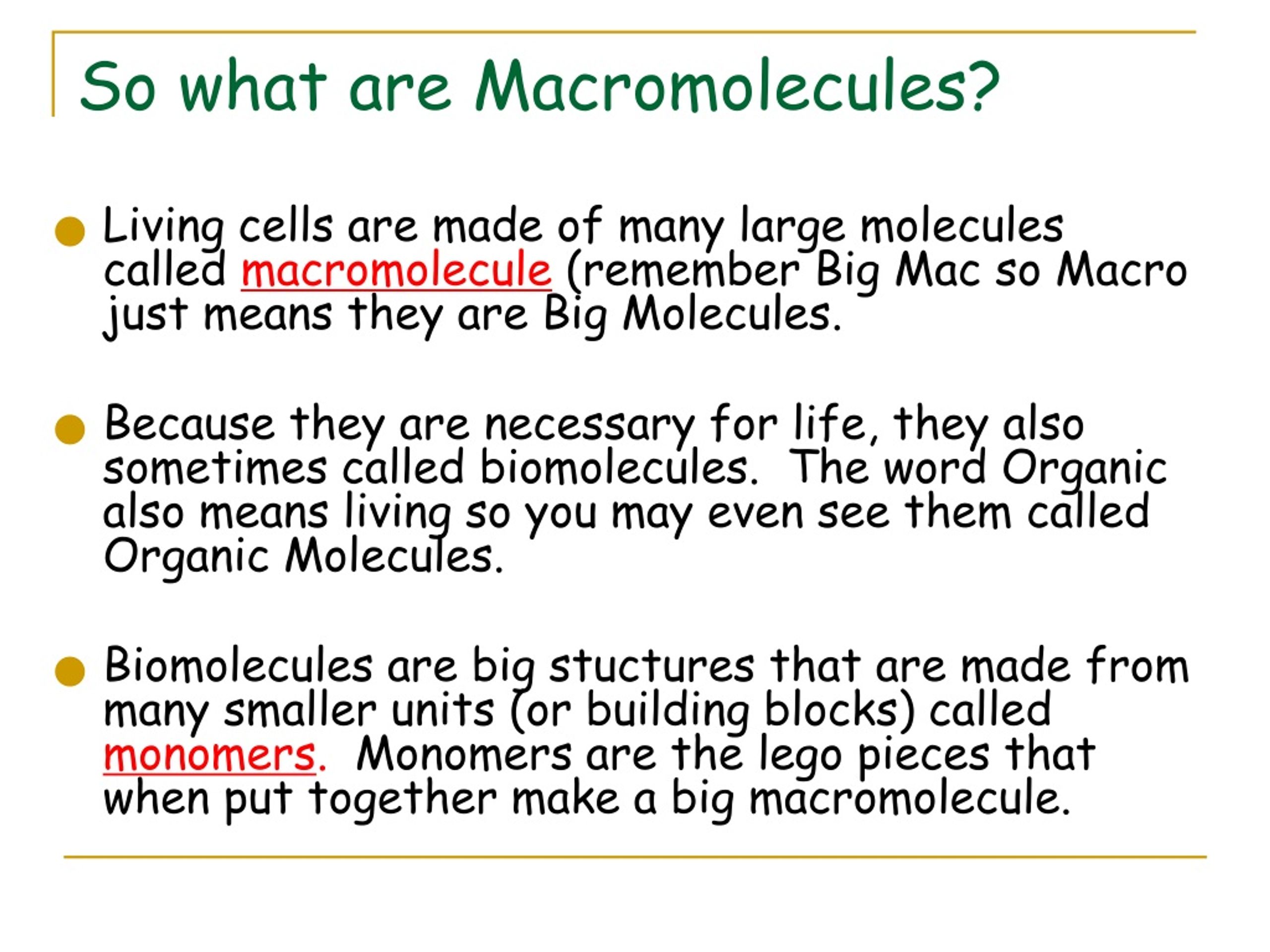 PPT - Biomolecules The Chemistry Of Life PowerPoint Presentation, Free ...